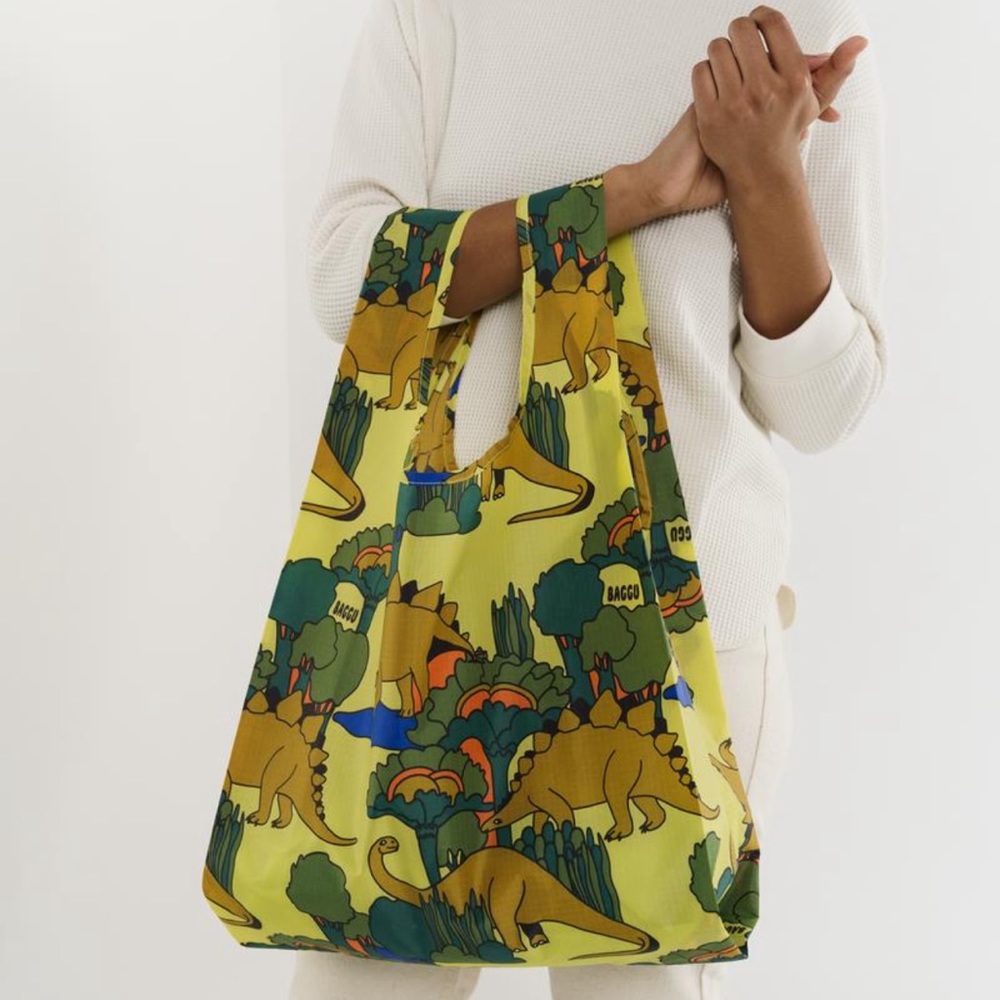 baggu ダイナソー　恐竜　スタンダード　Dinosaur BAGGU | Bags | Baggu Nwot Standard Reusable Tote Bag Dinosaurs